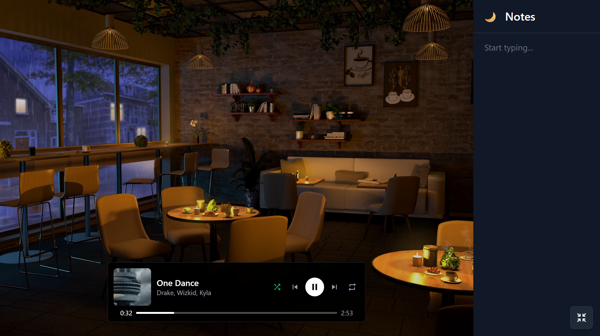 ZenithFlow focus-study dashboard